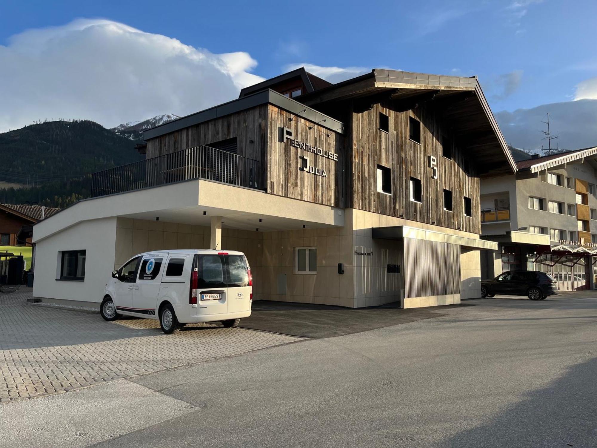 Penthouse Julia Naehe Badesee Mit Infrarotsauna -Zell Am See Kaprun 尼登希尔 外观 照片